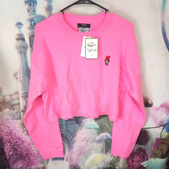 Bershka Tops - Bershka pink Powerpuff girls top